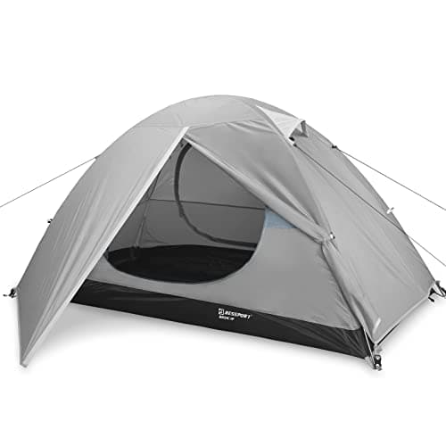 Bessport 3 Personen Ultraleichte Camping Zelte, 3-4 Saison Wasserdicht & Winddicht Kuppelzelt, Ideal für Erwachsene, Wan