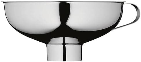 WMF Gourmet Einfülltrichter Cromargan Edelstahl Für Gläser, Praktische Große Öffnung, Einfüllhilfe Edelstahl, 14 cm Lang