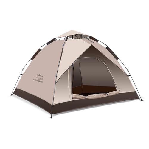 Camping 2 Mann Wasserdichtes Pop Up Zelt 2 Personen Trekking & Festival Igluzelt Sekundenzelt 230x170x135cm Perfekter Wi