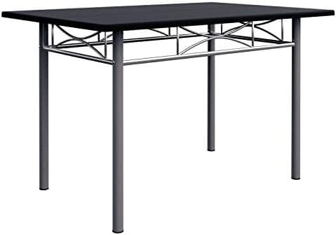 Casaria® Esstisch mit 4 Stühlen Holz 5-TLG Set Industrial Paul Weiß  
Casaria® Industrial Esszimmer Möbel Holz 4 Stühle