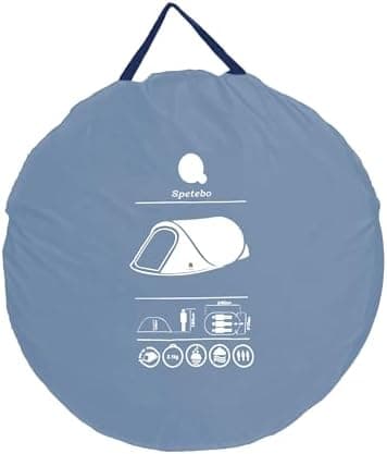 Automatisches Sofortzelt für 2-3 Personen - Pop Up Wurfzelt Trekking und Camping
| Wasserdichtes Pop Up Wurfzelt für 2-
