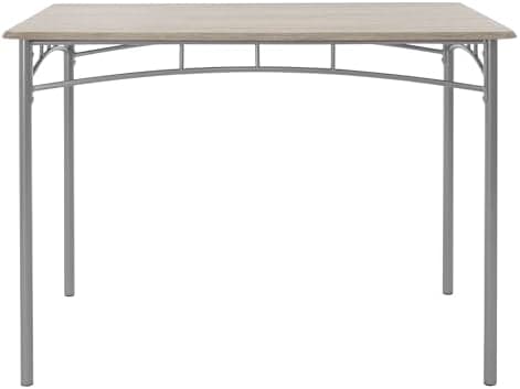 ML-Design Essstuhlset Eiche Hell für 4 Personen: Holz & Metallbeine, ideal für Esszimmer & Küche