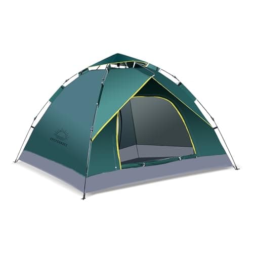 Camping 2 Mann Wasserdichtes Pop Up Zelt 2 Personen Trekking & Festival Igluzelt Sekundenzelt 230x170x135cm Perfekter Wi