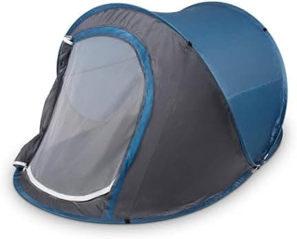 Bestlivings Pop Up Zelt - Ultraleichtes 1-2 Personen Wurfzelt - 220x120x90cm - Camping, Trekking, Festivals - Ultraleich