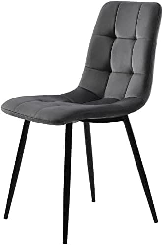 HAUSPROFI Esstisch Set Grün+Schwarz 5-teilig 100x75cm Küchenübersetzung Esszimmergruppe Modern Design Holzmöbel für Küch