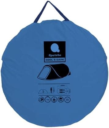 Automatisches Sofortzelt für 2-3 Personen - Pop Up Wurfzelt Trekking und Camping
| Wasserdichtes Pop Up Wurfzelt für 2-