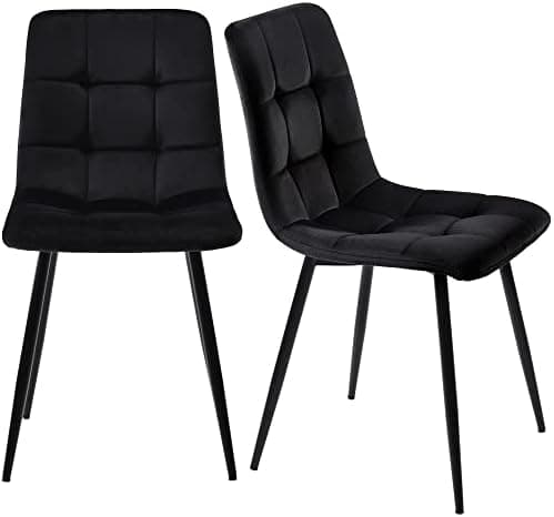 HAUSPROFI Küchen Esstisch Set für Küche Esszimmer Wohnzimmer - 5-teiliges Sechseckiges Esstisch Set mit 4 Stühlen (Grau