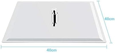 Regendusche Duschkopf 16 Zoll Edelstahl Spiegeleffekt
| 304 Edelstahl Duschkopf Wasserfall Spange Bad
| Duschkopf 16 Zo