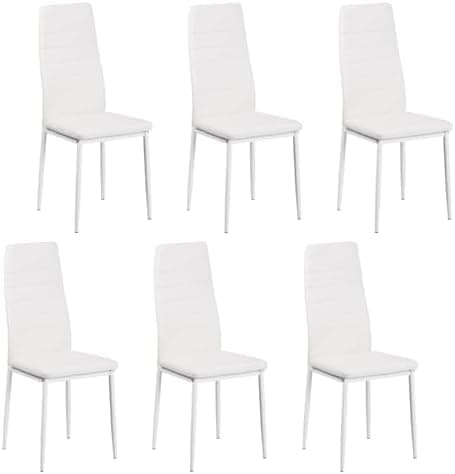 Esszimmergruppe mit 4 Stühlen Esstisch Hochlehner Kunstleder Sitzgruppe für Familie
| 110cm Eiche-Schwarz Tisch + 4 Sch
