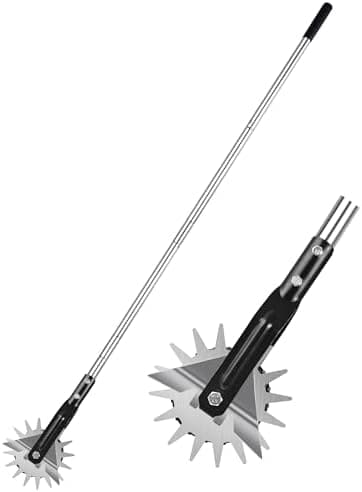 Manueller Rasenkantenschneider Wheel Rotary Edger, Handgartenkantenschneider, ideal für Profis und Gartenliebhaber, perf