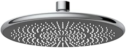 Wenko Wasserspar Regenduschkopf - Wassersparende Kopfbrause mit ABS,chromfarbener Rand, Ø 22,5 cm - Wasserspar-System