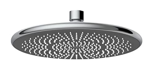 Wenko Wasserspar Regenduschkopf - Wassersparende Kopfbrause mit ABS,chromfarbener Rand, Ø 22,5 cm - Wasserspar-System