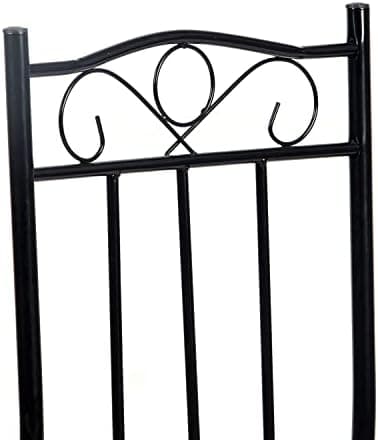 Esszimmer-Set mit Esstisch und 4 Stühlen, Buchenholzmaserung, weiße Metallbeine, perfekt für Esszimmer und Küche, präch