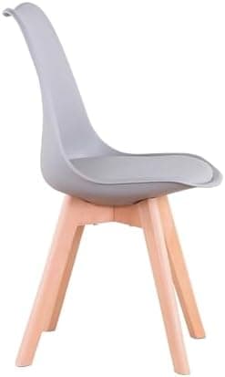 **GrandCA HOME Rechteckiger weißer Esstisch mit beige Stühlen für Esszimmer, Küche und Wohnzimmer**
| **Rechteckiger Gr