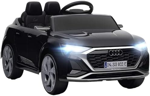 AIYAPLAY Kinder Elektroauto für 3-4 Jahrealte Kinder mit Fernbedienung & MP3 Musik, Weiß