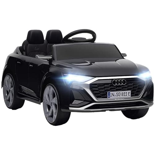 AIYAPLAY Kinder Elektroauto für 3-4 Jahrealte Kinder mit Fernbedienung & MP3 Musik, Weiß
