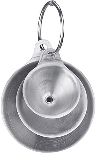 Westmark Trichter-Set Silber, Rostfreier Edelstahl, für Mini-Chef, 3 Trichter 4,5 cm / 5,5 cm / 7,5 cm, 51192270  
Westm