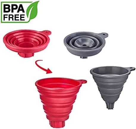 Westmark Trichter-Set Silber, Rostfreier Edelstahl, für Mini-Chef, 3 Trichter 4,5 cm / 5,5 cm / 7,5 cm, 51192270  
Westm
