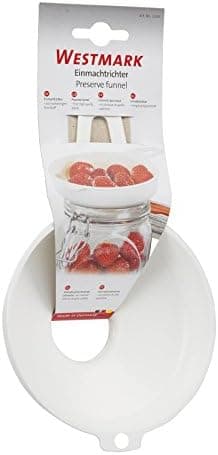 Westmark Trichter-Set Silber, Rostfreier Edelstahl, für Mini-Chef, 3 Trichter 4,5 cm / 5,5 cm / 7,5 cm, 51192270  
Westm