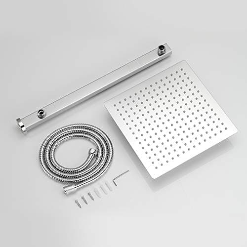 GRIFEMA Kopfdusche Regendusche - Edelstahl, Chrom, Duscharm und Brauseschlauch für Edelstahl-Beliebte
| GRIFEMA G7007 K