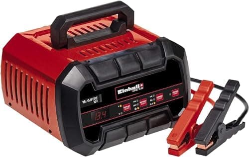 Einhell Batterie-Ladegerät CE-BC 15 M für automatische Ladung von Gel-, AGM- und wartungsfreien Blei-Säure-Batterien - m
