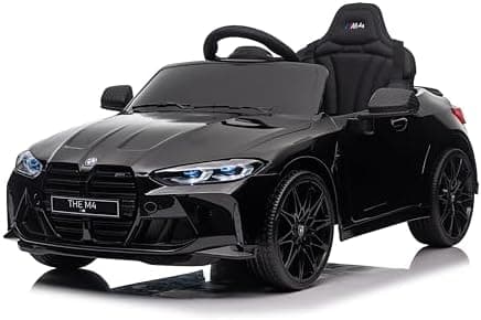 B.M.W M4 Kinder Elektroauto Rot