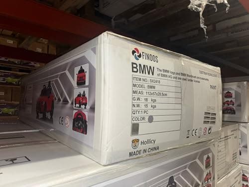 B.M.W M4 Kinder Elektroauto Rot