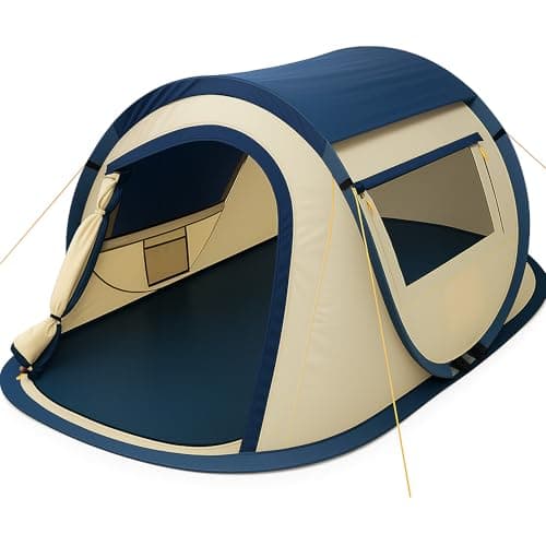 CampFeuer Quiki Zelt für 2 Personen | Aufbau in 2 Sekunden, Wasserabweisend | Quicktent für Festival, Camping und mehr