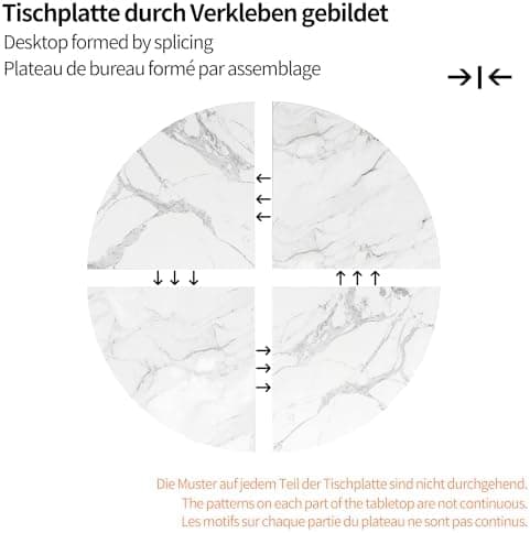 Runder Esstisch Set für 4 Personen mit Schwarzen Metallbeinen und Grün Samt Stühlen
| Esstrik Set Rund 100x100x75 cm 4