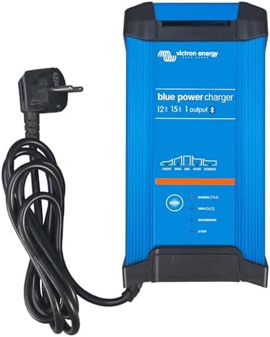 Victron Energy Blue Smart Batterieladegerät 12-Volt 15 Ampere - Batterieerhaltungsgerät und Desulfator - IP22 Geschützt