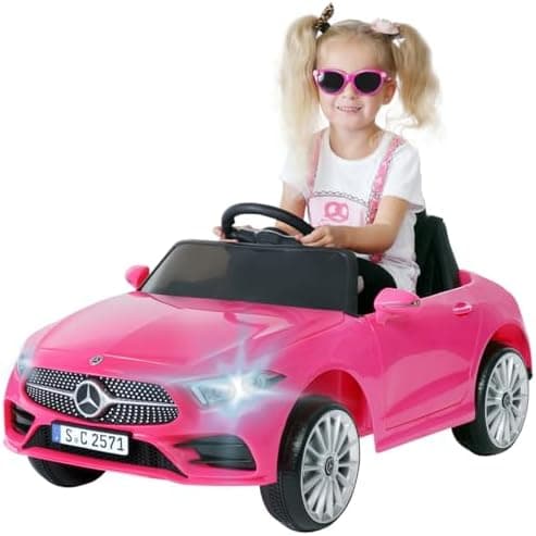 Actionbikes Motors Kinder Elektroauto Mercedes CLS 350 | Fernbedienung - Lizenziert - Elektrofahrzeug für 3+ Jahre - Pin