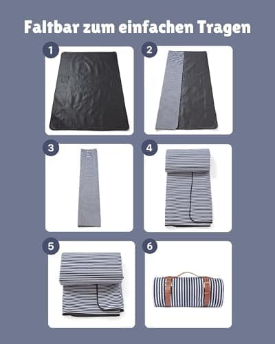 Haus & Garten Outdoor Picnic Blanket Wasserdich Marineblau
| Weiche Stranddecke 200 x 150cm Outdoor Picnic Mat
| Campin