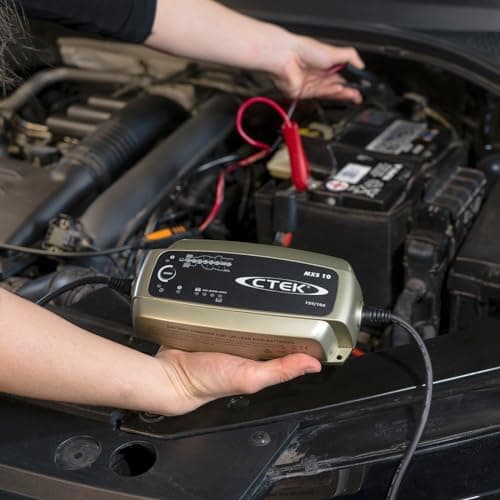CTEK MXS 10 Batterieladegerät - Hochleistungs-Automobil- und Fahrzeugladesystem für Boot und Wohnwagen
| CTEK MXS 10 -