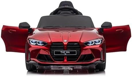B.M.W M4 Kinder Elektroauto Rot