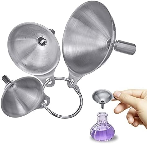 Westmark Trichter-Set Silber, Rostfreier Edelstahl, für Mini-Chef, 3 Trichter 4,5 cm / 5,5 cm / 7,5 cm, 51192270  
Westm