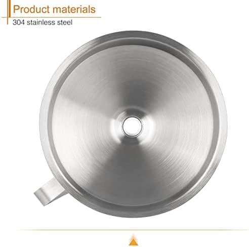 HAUSPROFI Premium 304 Edelstahl Trichter Set - Spülmaschinenfest für Profis und Küchenanfänger - Flüssigkeiten, Öle und