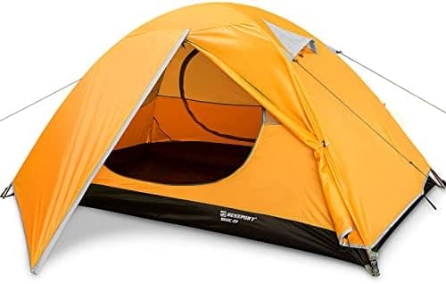 Bessport 3 Personen Ultraleichte Camping Zelte, 3-4 Saison Wasserdicht & Winddicht Kuppelzelt, Ideal für Erwachsene, Wan