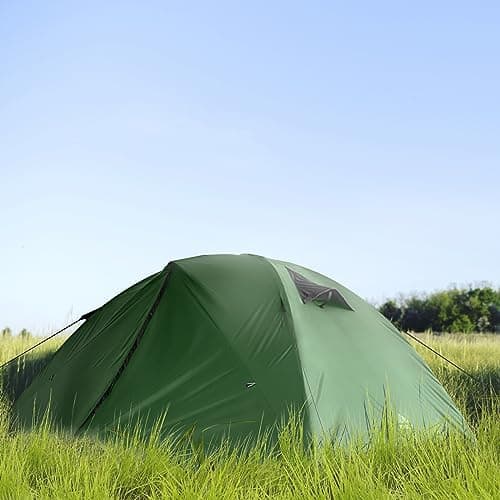 Forceatt 2-4 Personen Zelt Wasserldicht 3-4 Saison Ultraleicht Mit Kleinem Packmaß Für Trekking Outdoor Festival Soforti