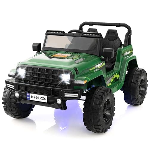 COSTWAY 24V Kinder Elektroauto für 3- bis 8-Jährige mit 2,4G-Fernbedienung und Musik (Rot)  
COSTWAY 24V Kinder Elektroa