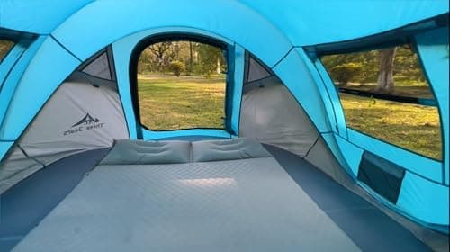Three Bears 3-4 Personen Zelt - Schnell & Einfach aufbaufbar, Ideal für Camping & Outdoor-Abenteuer - Automatischer Aufb