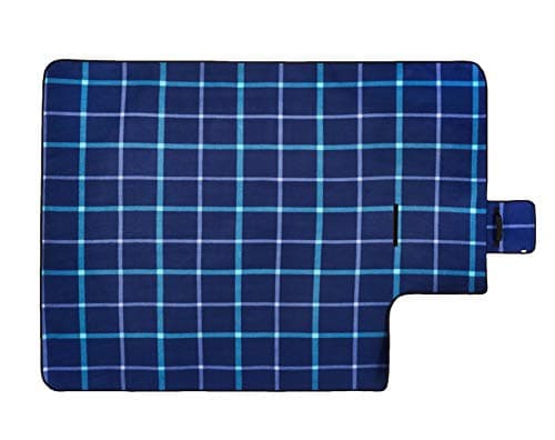Amazon Basics Picknickdecke für Küche mit wasserdichter Unterseite, Dunkelblau, 200 x 200 cm  
Amazon Basics Picknickdec