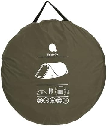 Automatisches Sofortzelt für 2-3 Personen - Pop Up Wurfzelt Trekking und Camping
| Wasserdichtes Pop Up Wurfzelt für 2-
