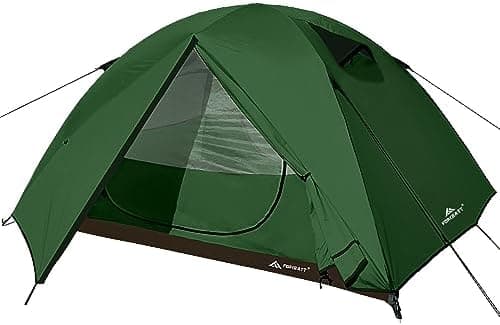 Forceatt 2-4 Personen Zelt Wasserldicht 3-4 Saison Ultraleicht Mit Kleinem Packmaß Für Trekking Outdoor Festival Soforti