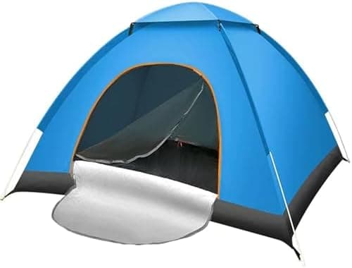 Wurfzelt 2 Personen Wasserdicht, Ultraleicht Winddicht Zelt, für Camping und Klettern
