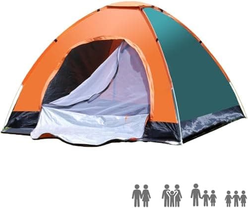 2-Personen Pop-Up-Wurfzelt für Outdoor- und Campingvergnügungen
| Wasserdichtes Automatisches Kuppelzelt für Strand und