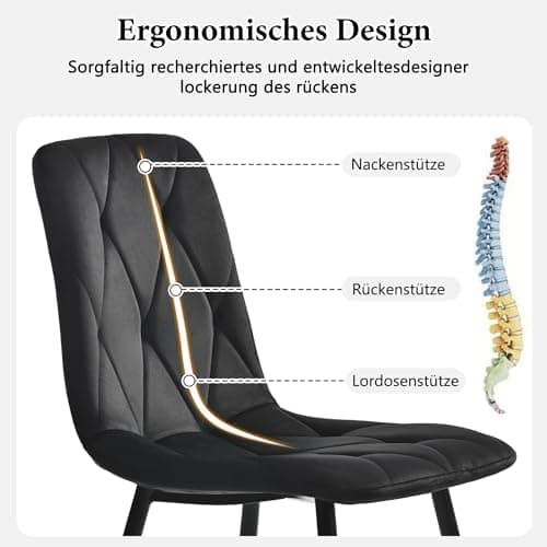 Runder Esstisch Set für 4 Personen mit Schwarzen Metallbeinen und Grün Samt Stühlen
| Esstrik Set Rund 100x100x75 cm 4