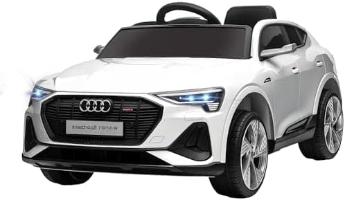 HOMCOM Elektro Kinderauto Audi E-tron, Fernbedienung, Musik, Sicherheitsgurt, Rosa  
HOMCOM Elektro Kinderauto 12V, Elek