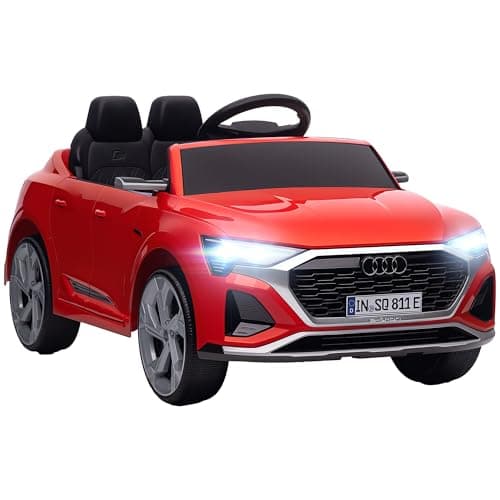 AIYAPLAY Kinder Elektroauto für 3-4 Jahrealte Kinder mit Fernbedienung & MP3 Musik, Weiß