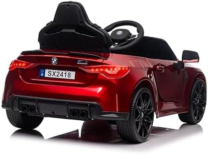 B.M.W M4 Kinder Elektroauto Rot