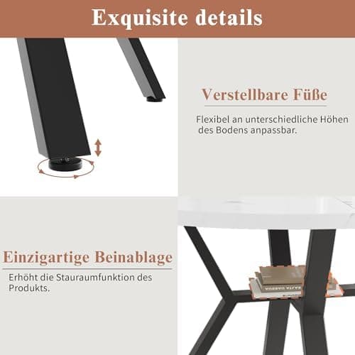 Runder Esstisch Set für 4 Personen mit Schwarzen Metallbeinen und Grün Samt Stühlen
| Esstrik Set Rund 100x100x75 cm 4